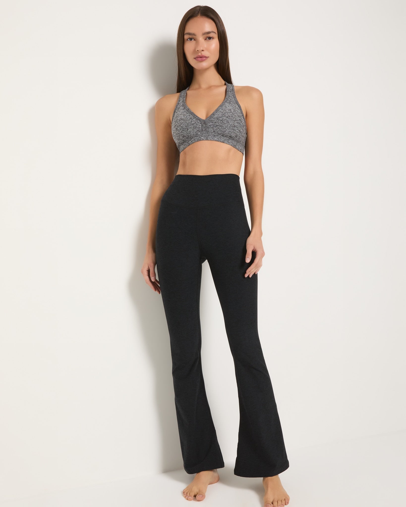 Heather Grey $|& Interval FlowHeather Sculpt Enhearten Bra - UGC On Fig