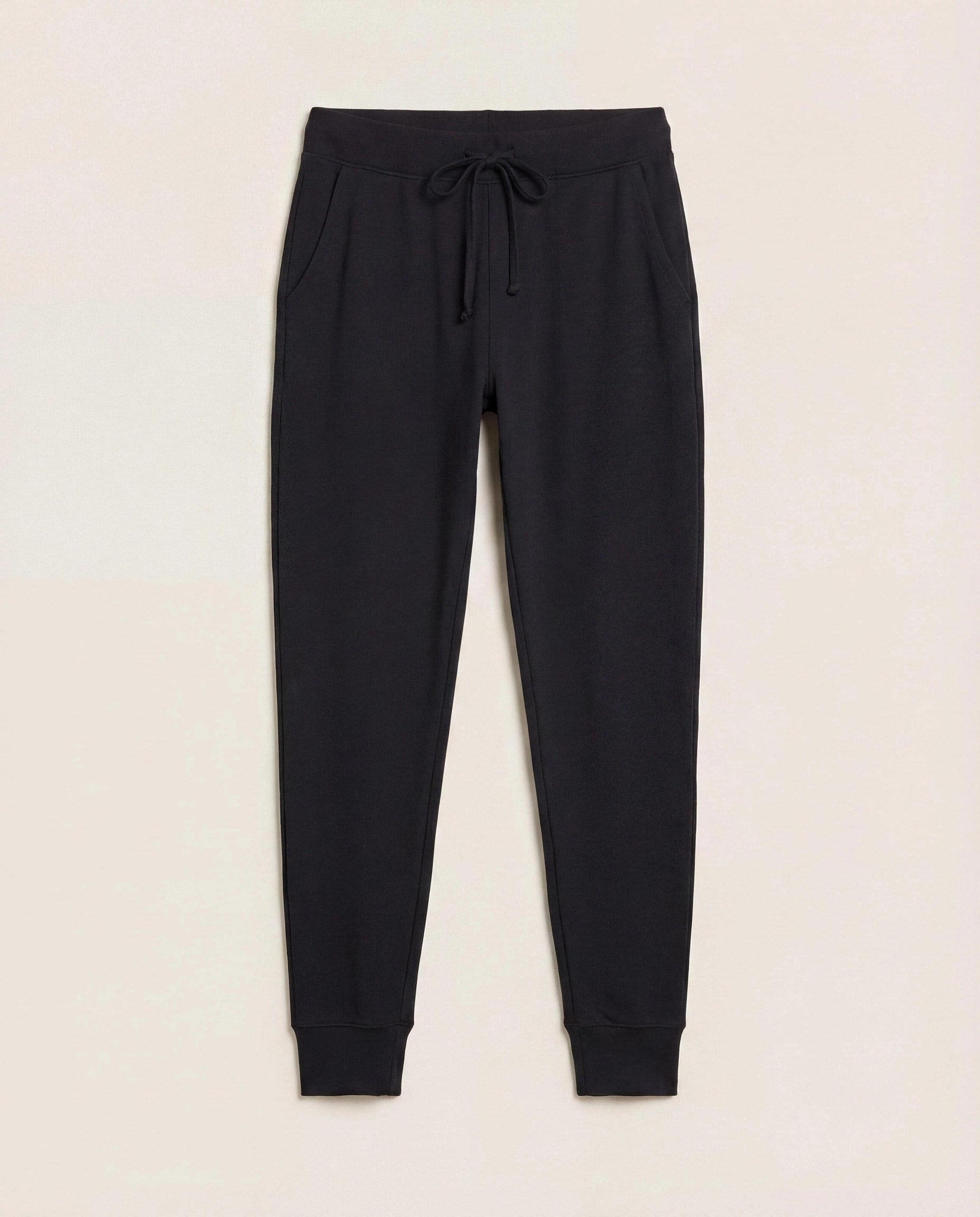 Black $|& Interval Crescent Joggers - Hanger Detail
