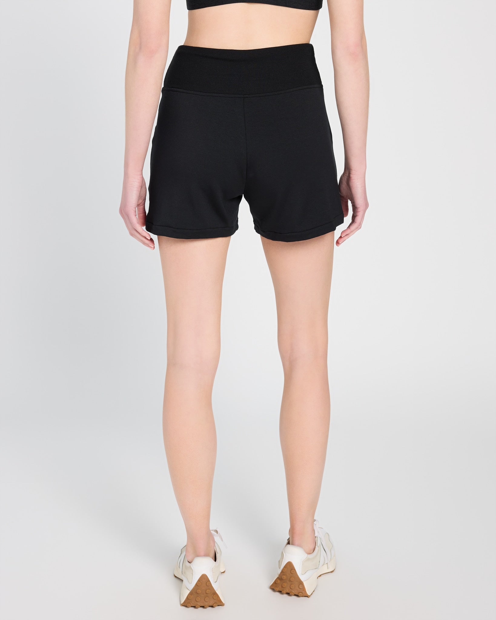 Black $|& Interval Flex Flat Front Short - SOF Back