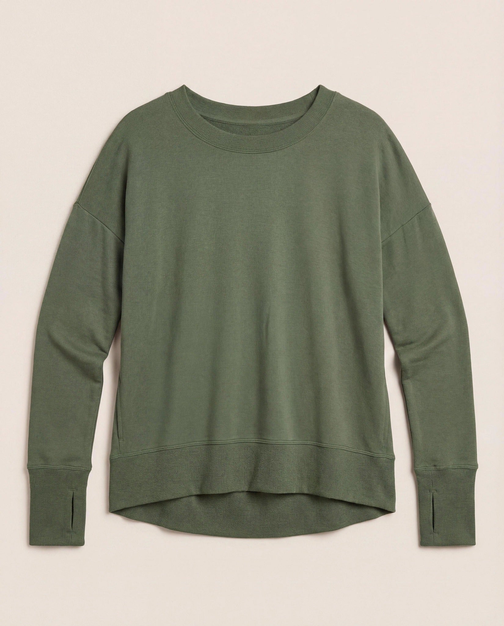 Four Leaf Clover $|& Interval Flex Pullover - Hanger Detail