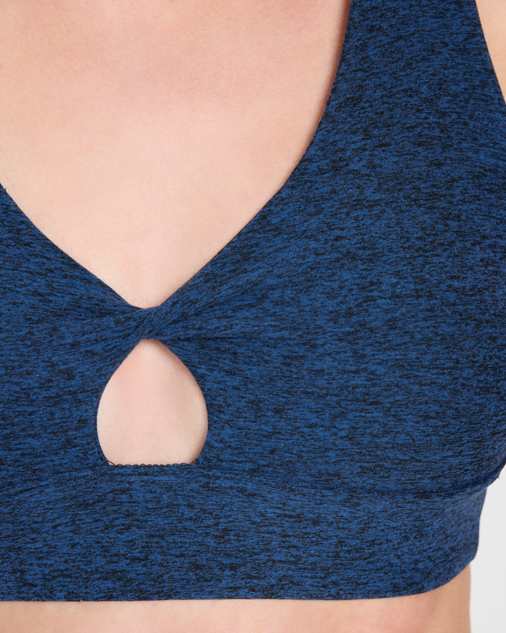 Iris Black $|& Interval FlowHeather Sculpt Star Bra - SOF Full Front