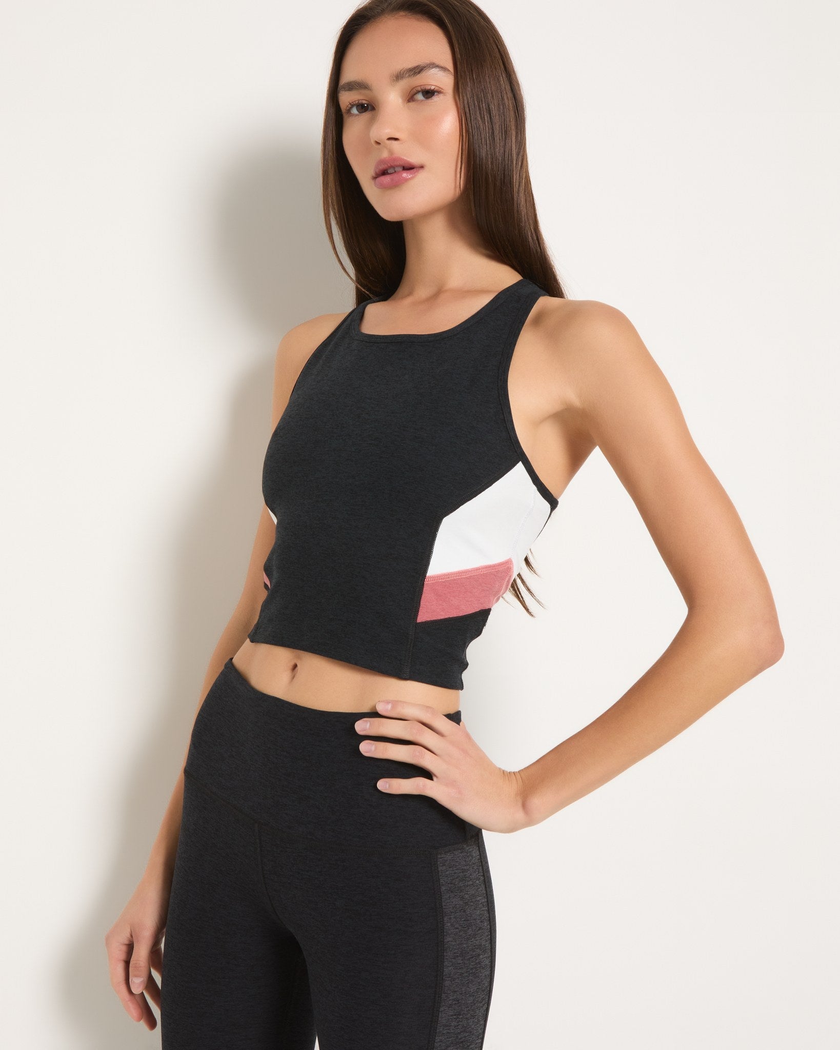 Night Sky $|& Interval FlowHeather Sculpt Surge Tank - SOF Front