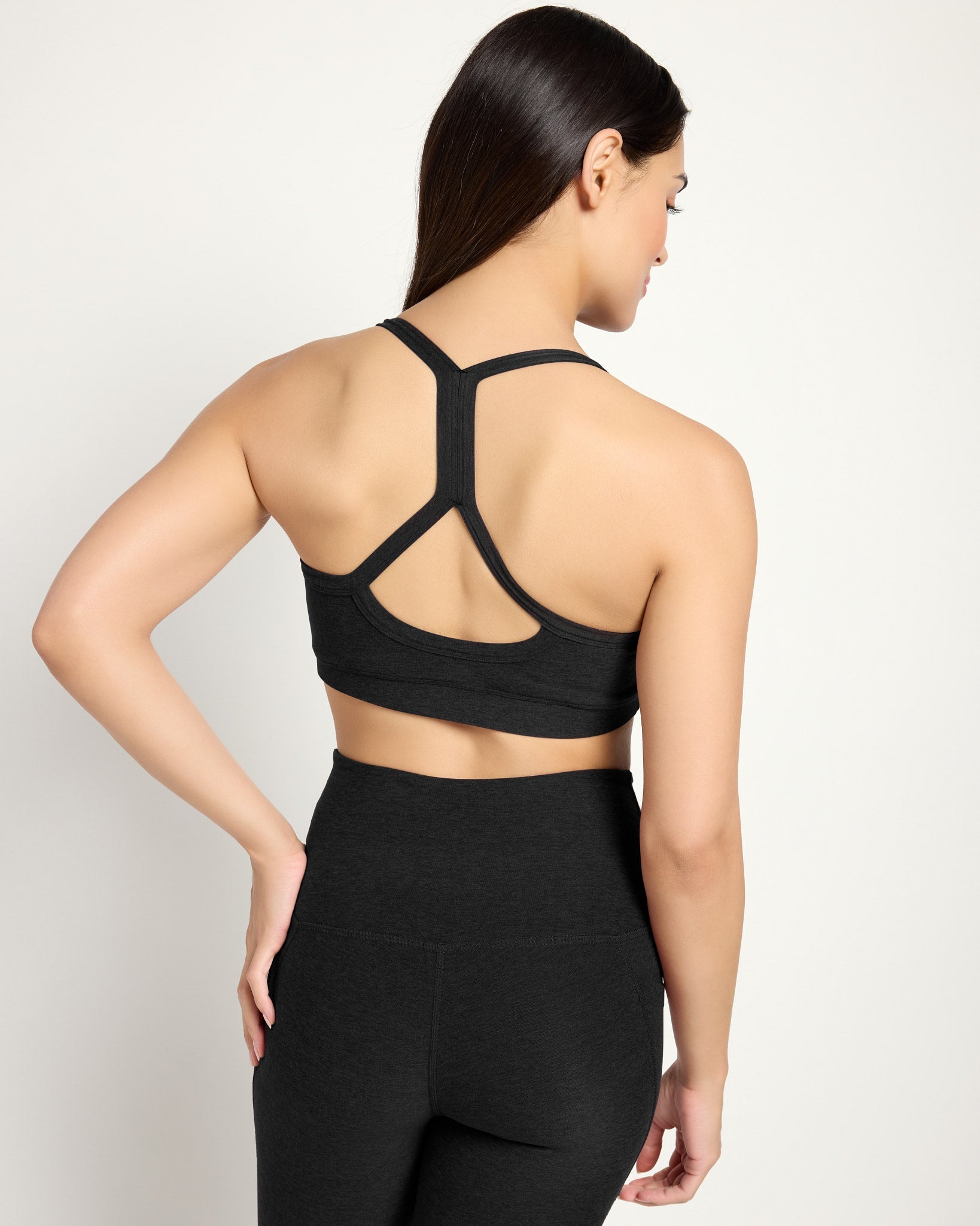 Night Sky $|& Interval FlowHeather Sculpt Zest Bra - SOF Back