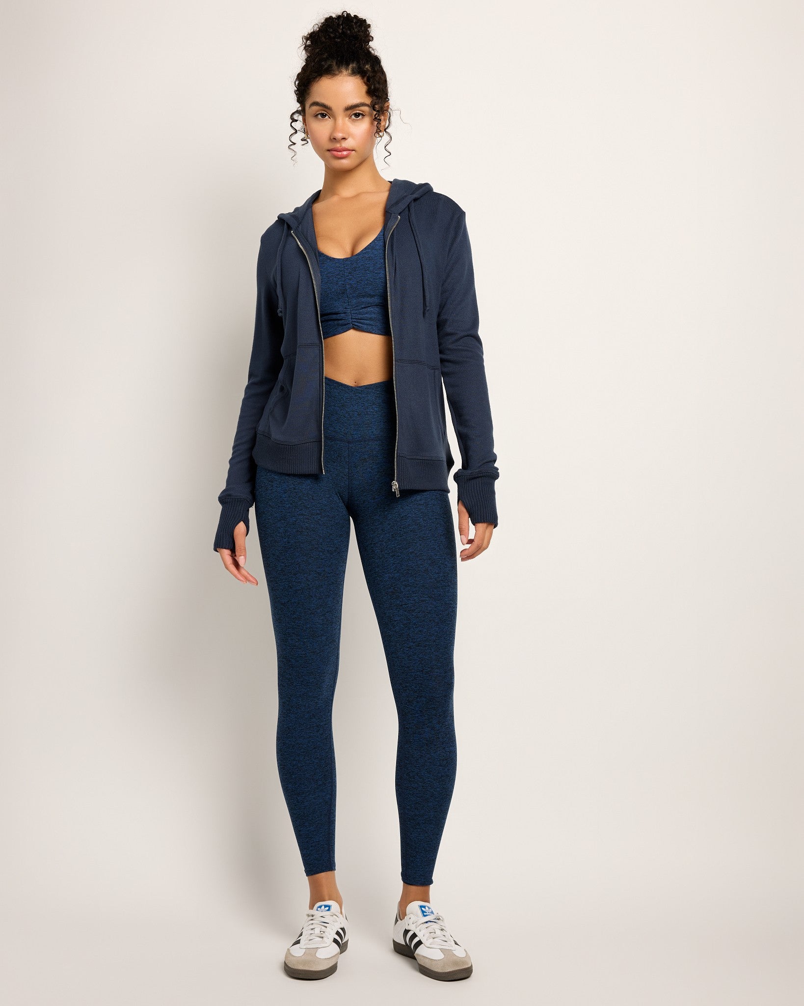 Mariner Midnight $|& Interval Hacci Zip Hoodie - UGC On Fig