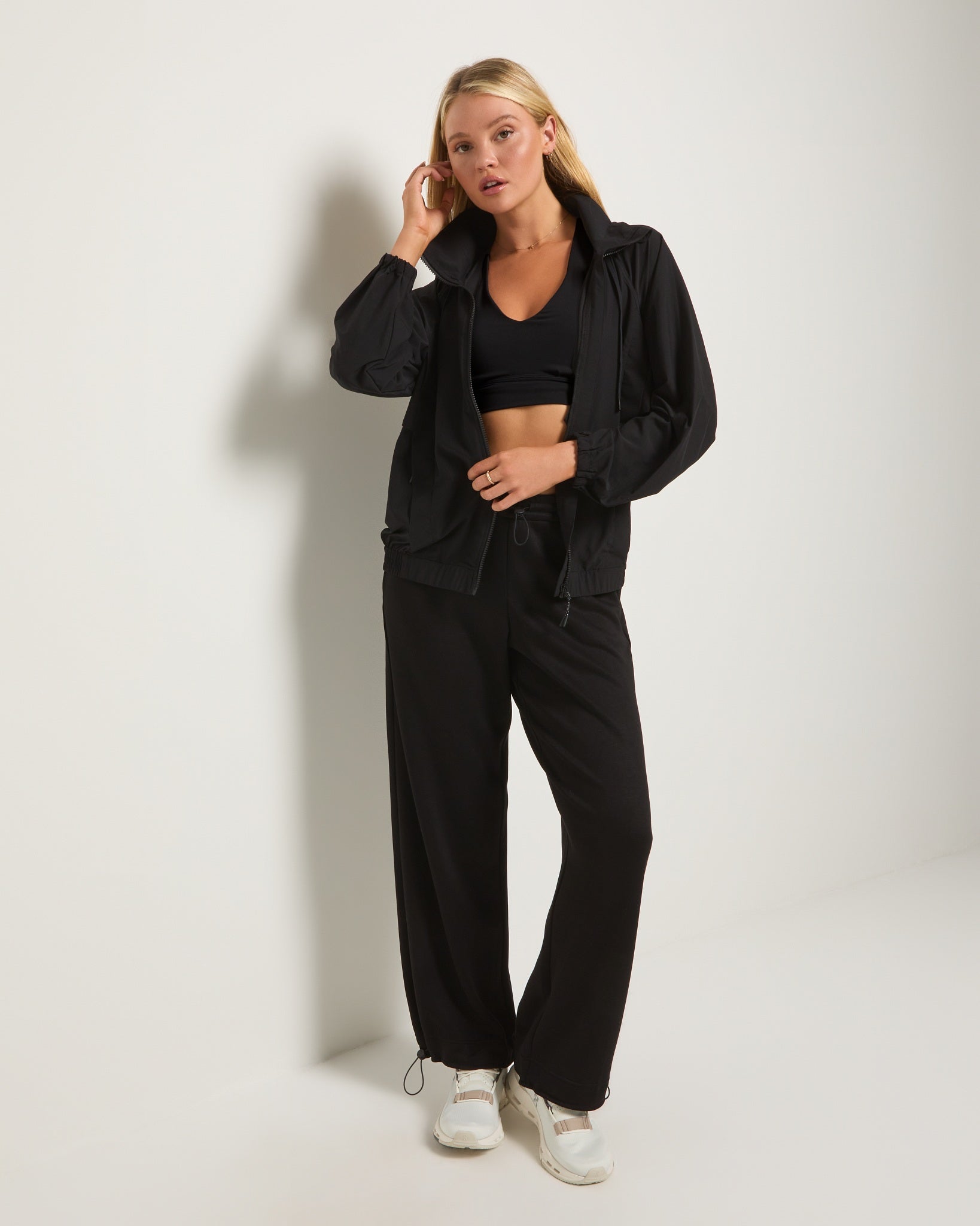 Black $|& Interval Free Fall Jacket - UGC On Fig