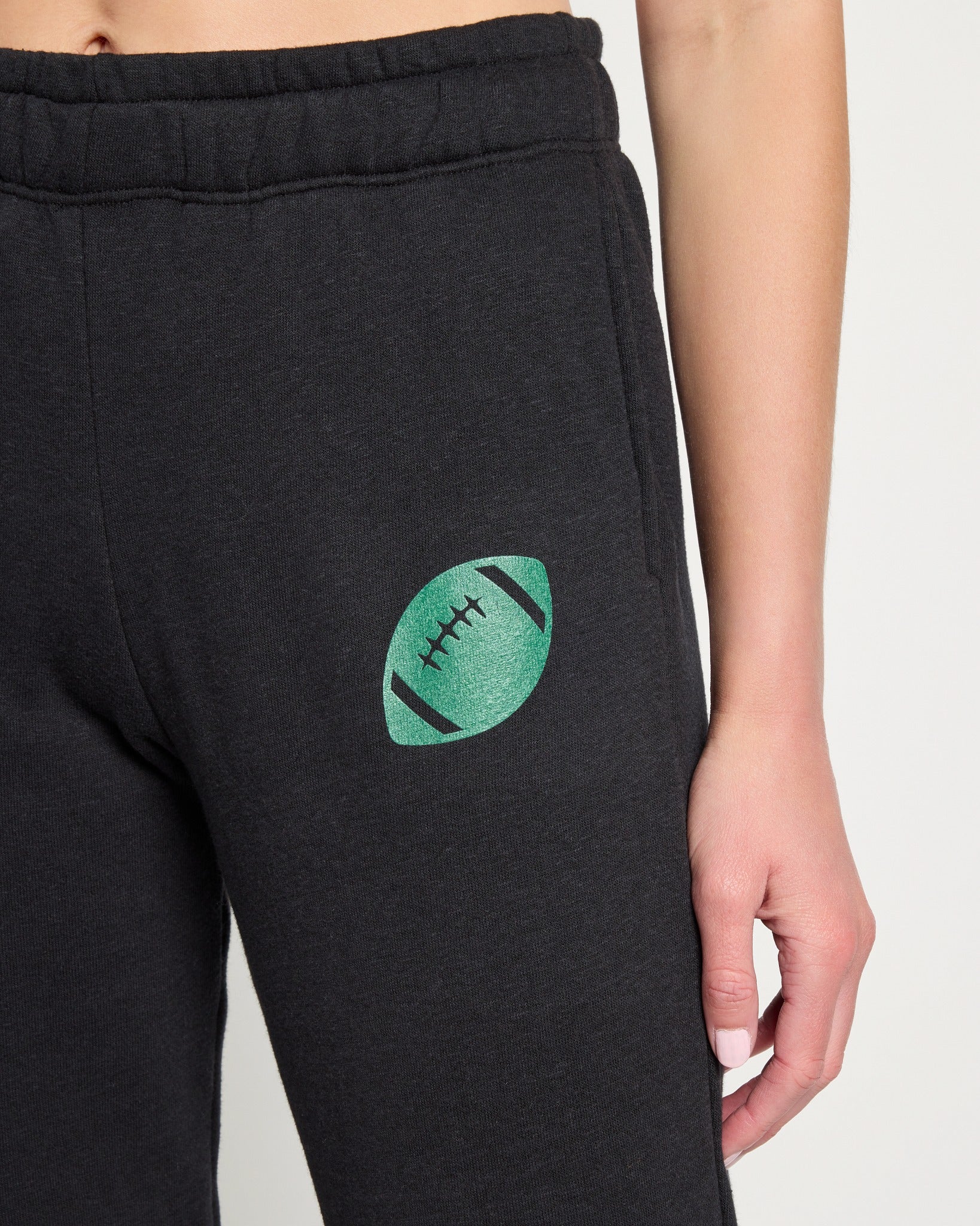 Black $|& Interval Reset Sweatpant - SOF Full Front
