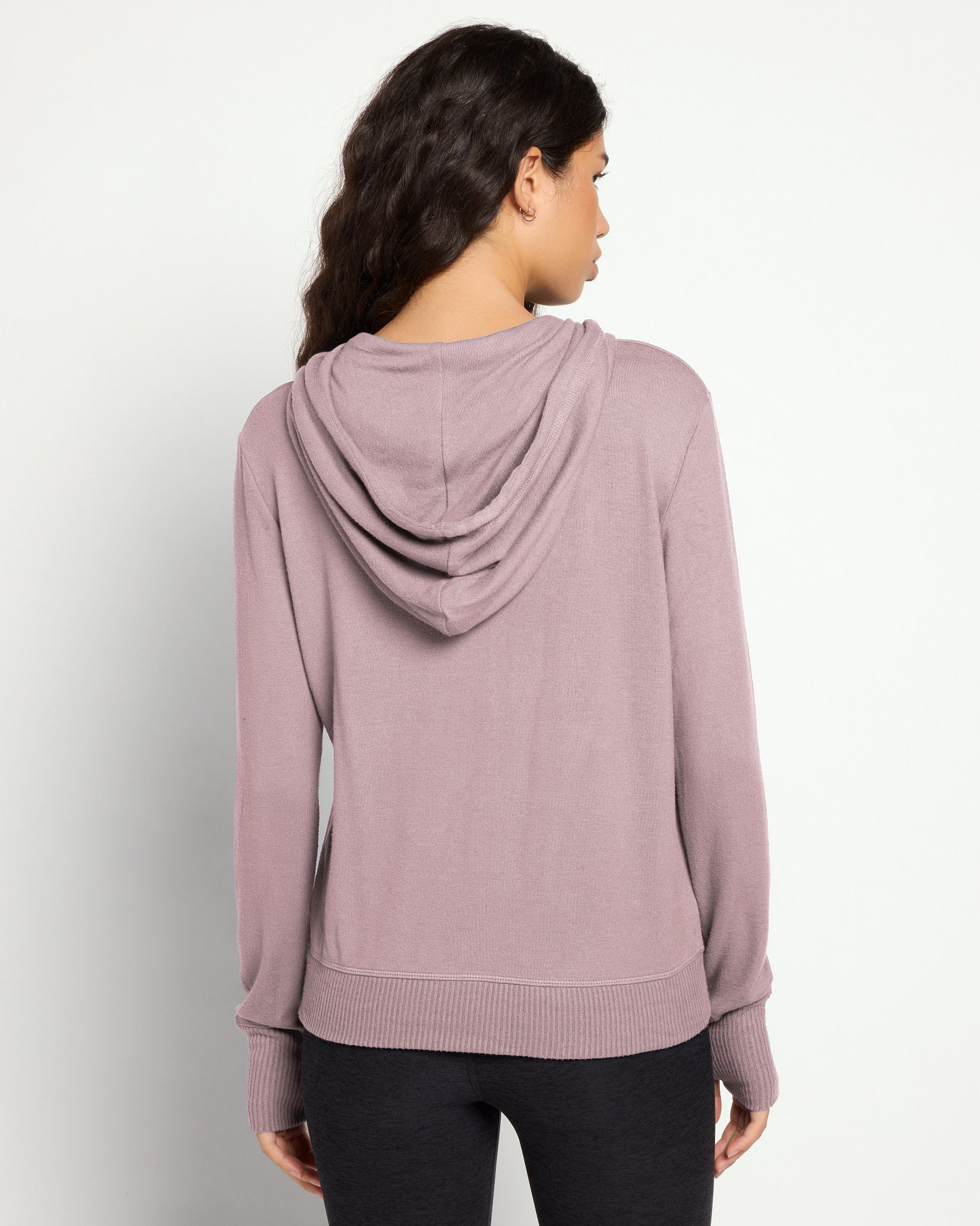 Dusk $|& Interval Hacci Zip Hoodie - SOF Back