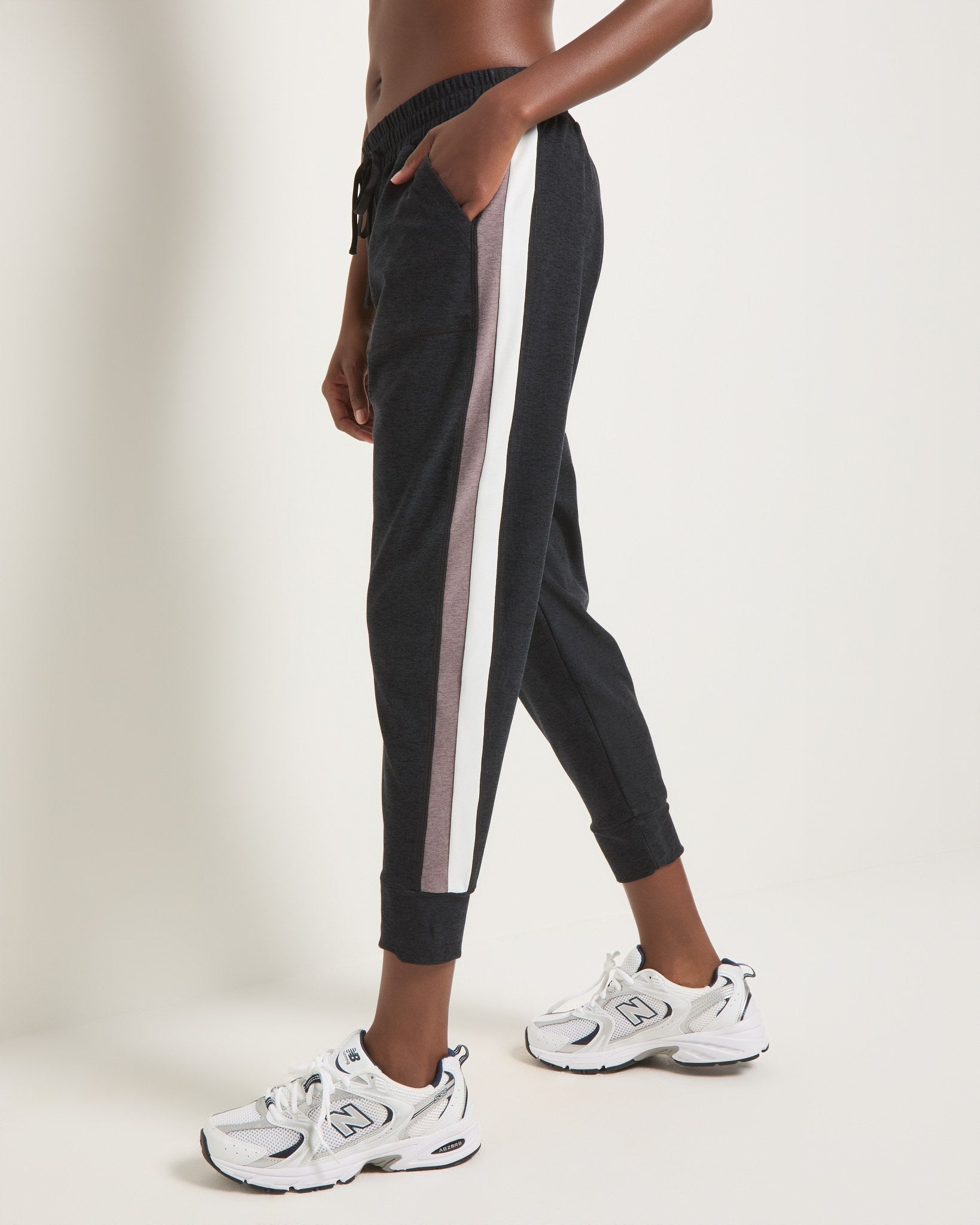 Night Sky $|& Interval FlowHeather Sculpt Let's Play Jogger - SOF Full Front