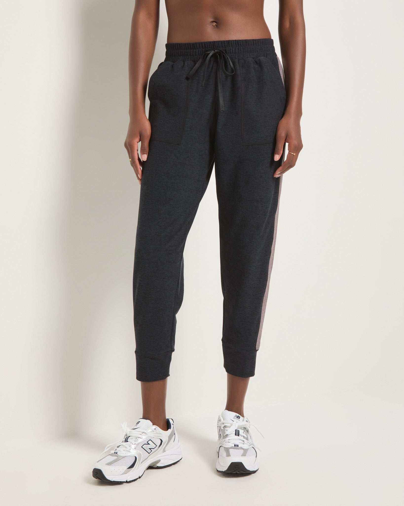 Night Sky $|& Interval FlowHeather Sculpt Let's Play Jogger - SOF Front