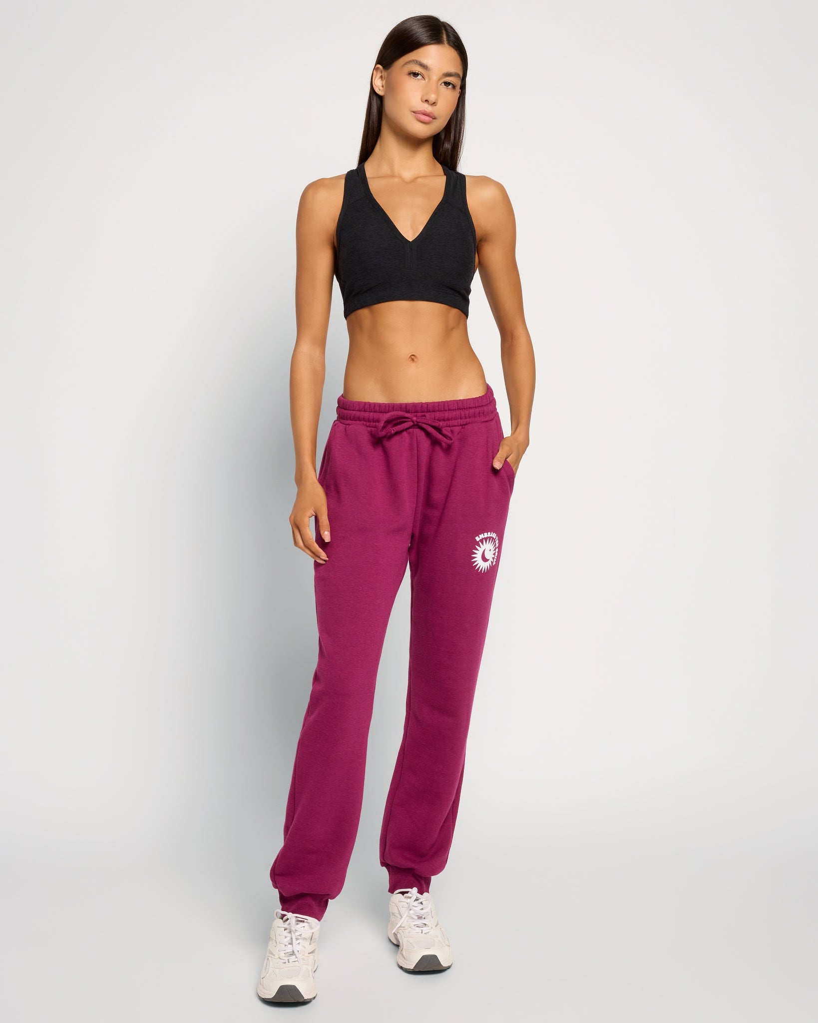Sangria $|& Interval Graphic Jogger - UGC On Fig