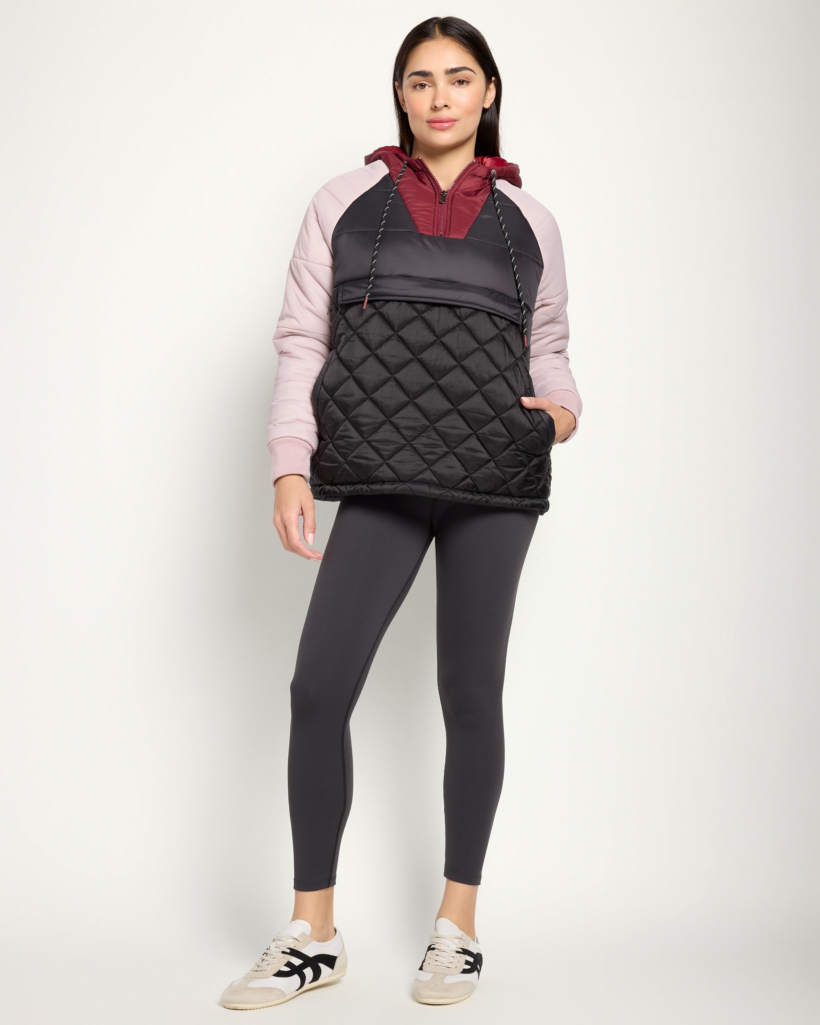 Black $|& Interval Minaret Popover Puffer Jacket - UGC On Fig