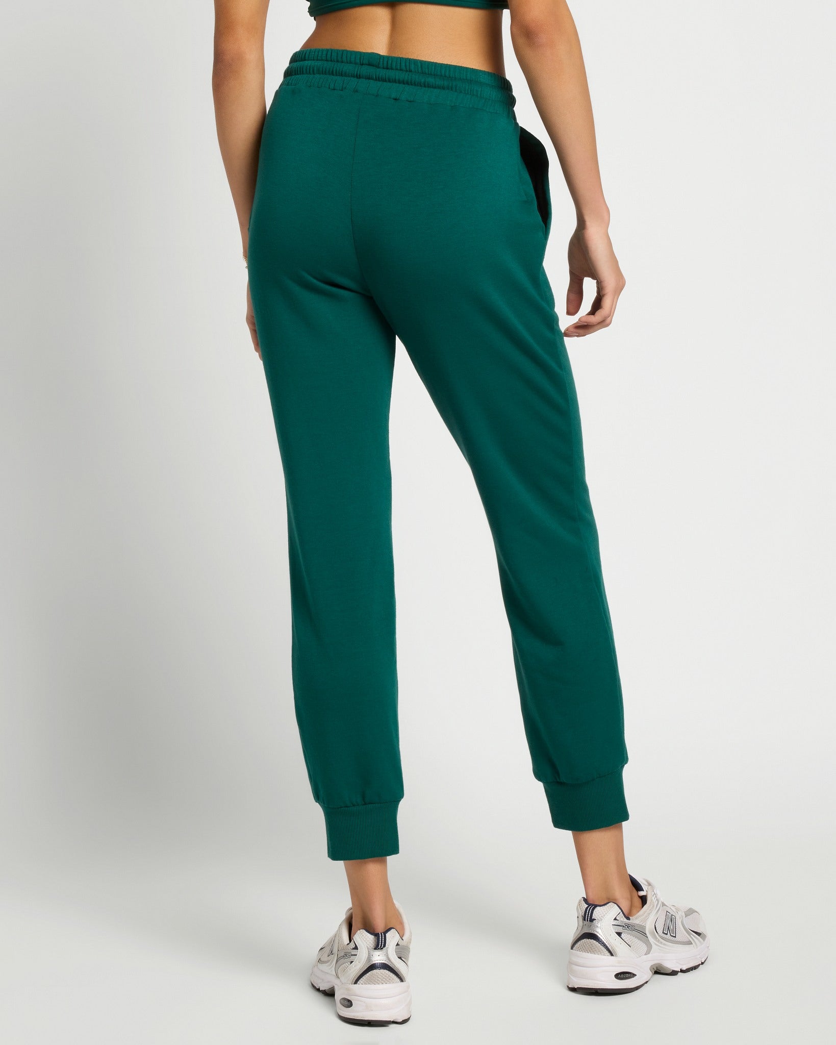 Forest Green $|& Interval Flex Fleece Graphic Jogger - SOF Back