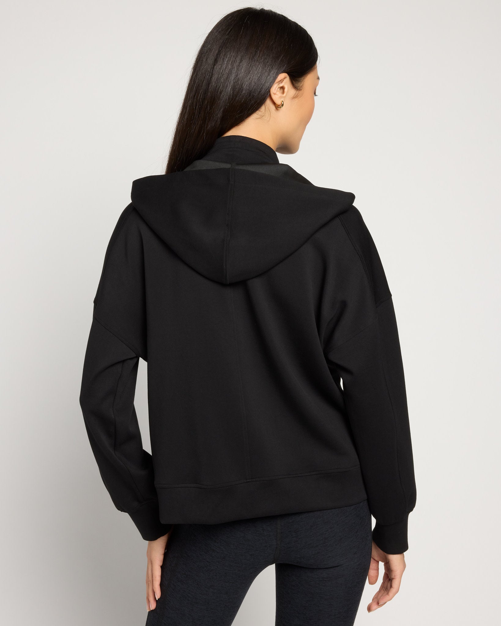 Black $|& Interval For the Win Jacket - SOF Back