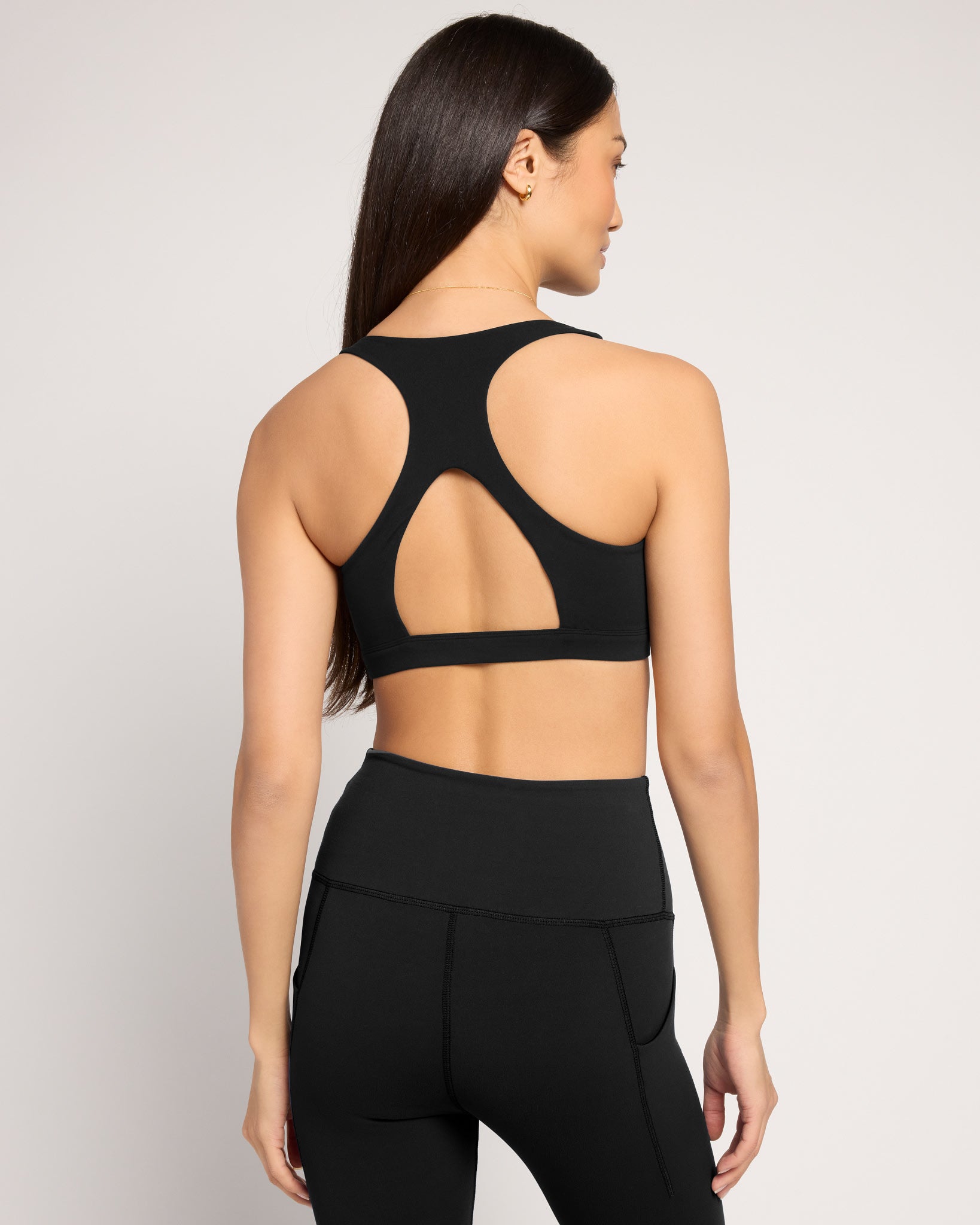 Black $|& Interval CloudLight Equalize Bra - SOF Back