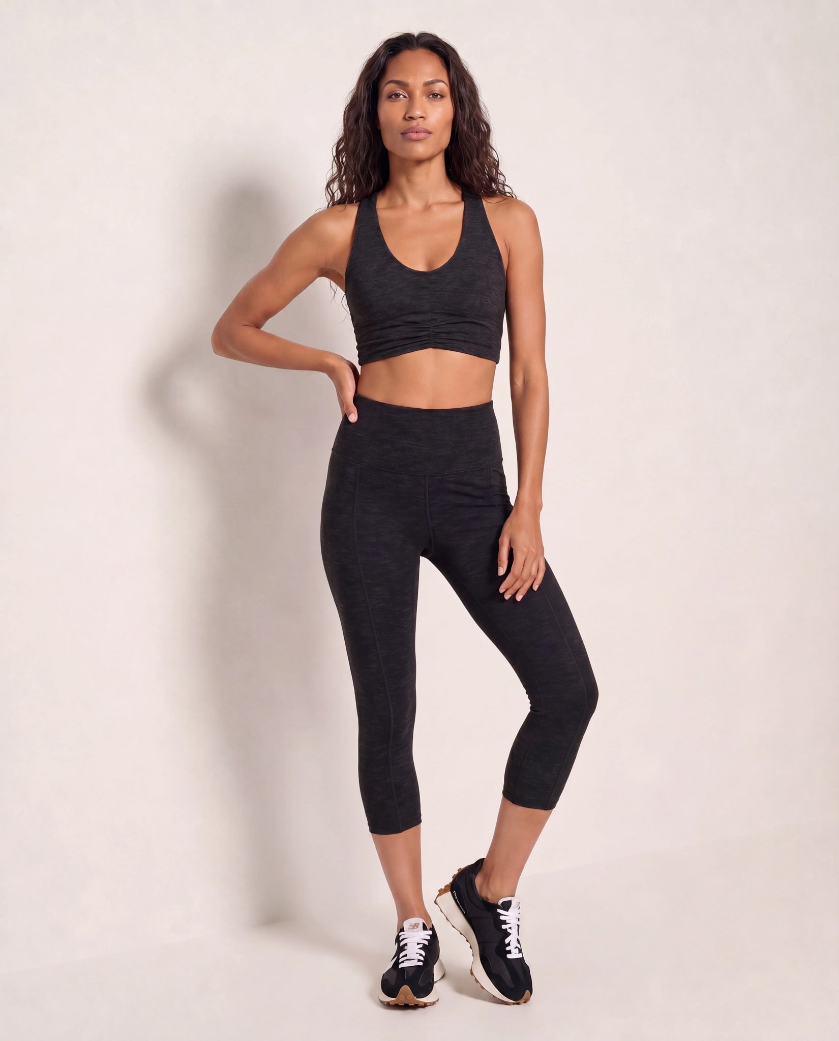 Night Sky Heather $|& Interval FlowHeather Sculpt Enchant Bra - UGC On Fig