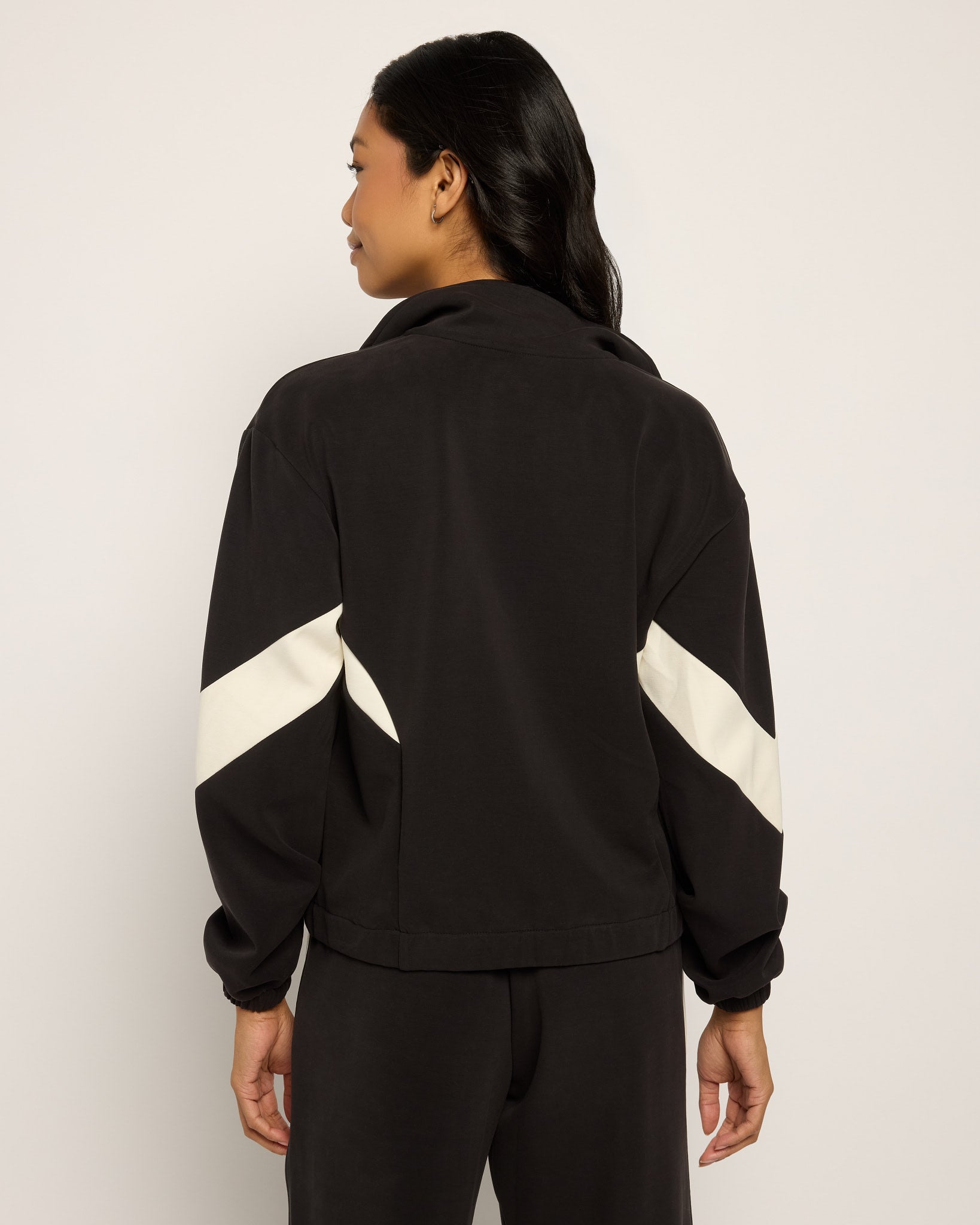 Black $|& Interval Rhythm Jacket - SOF Back
