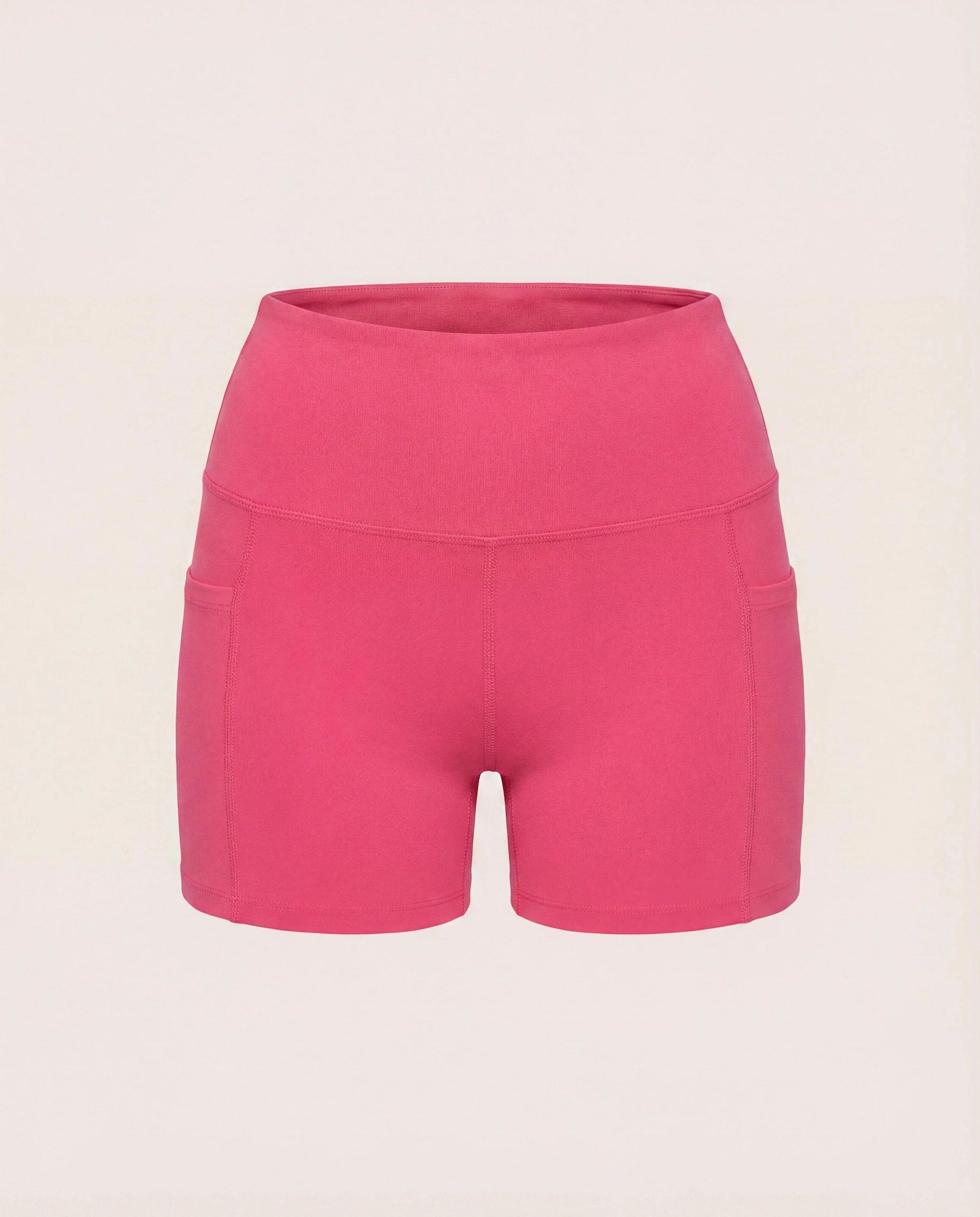 Fuchsia $|& Interval Cloudlight Renew Pocket Short - Hanger Detail