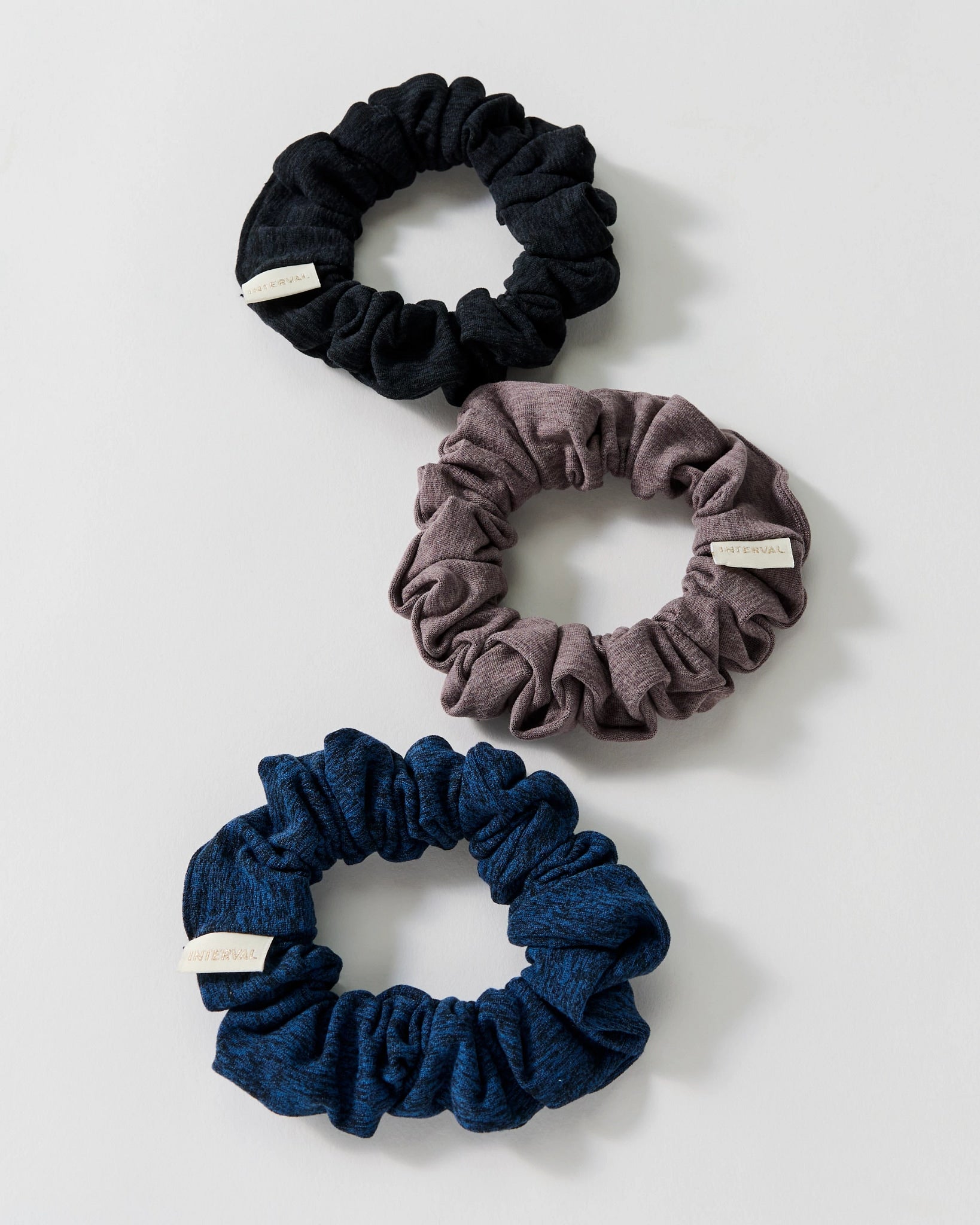 Nightshade Multi $|& Interval Sprint Scrunchie 3 Pack - Hanger Detail