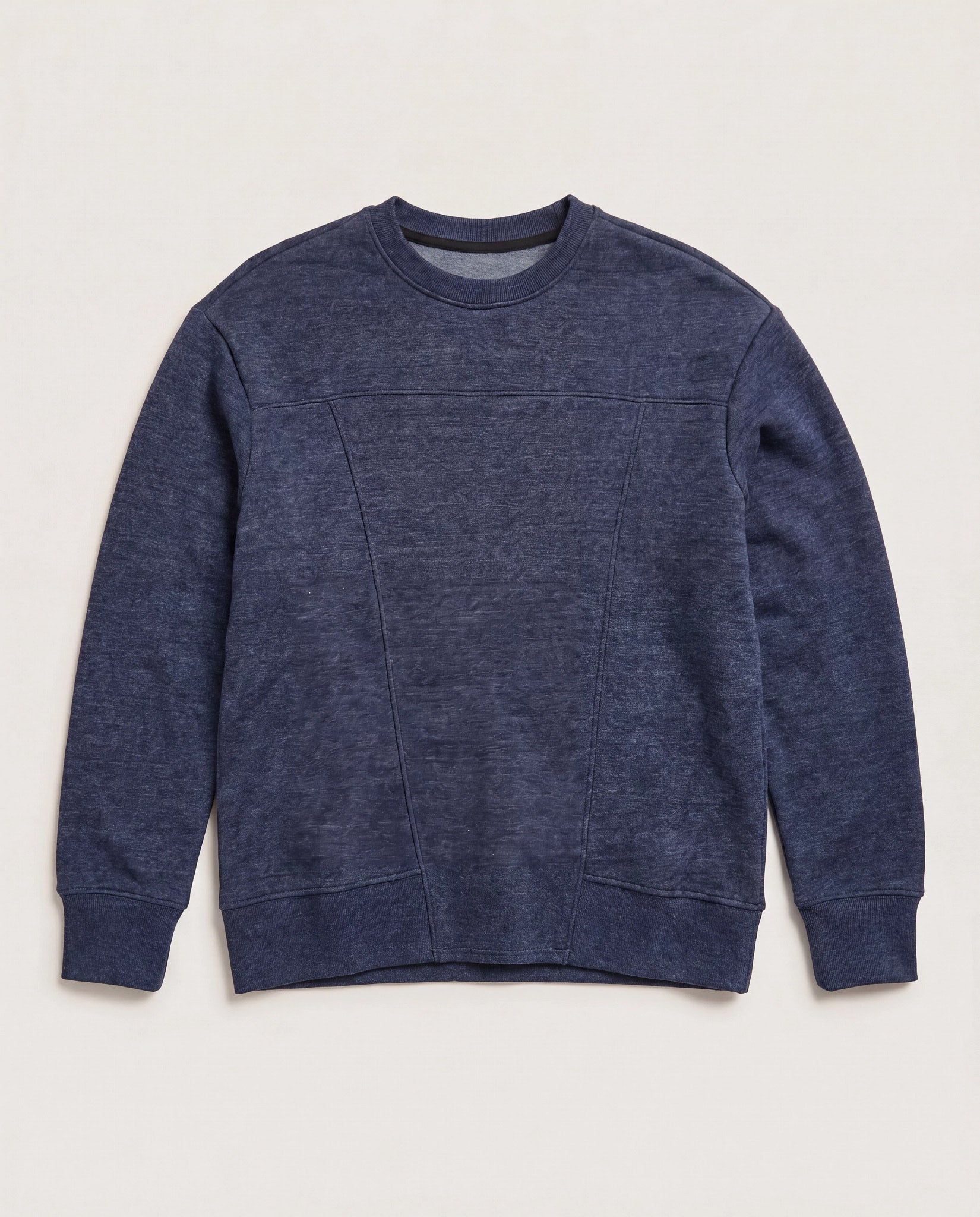 Ink Navy $|& Interval Tri-Blend Fleece Energize Pullover - Hanger Detail