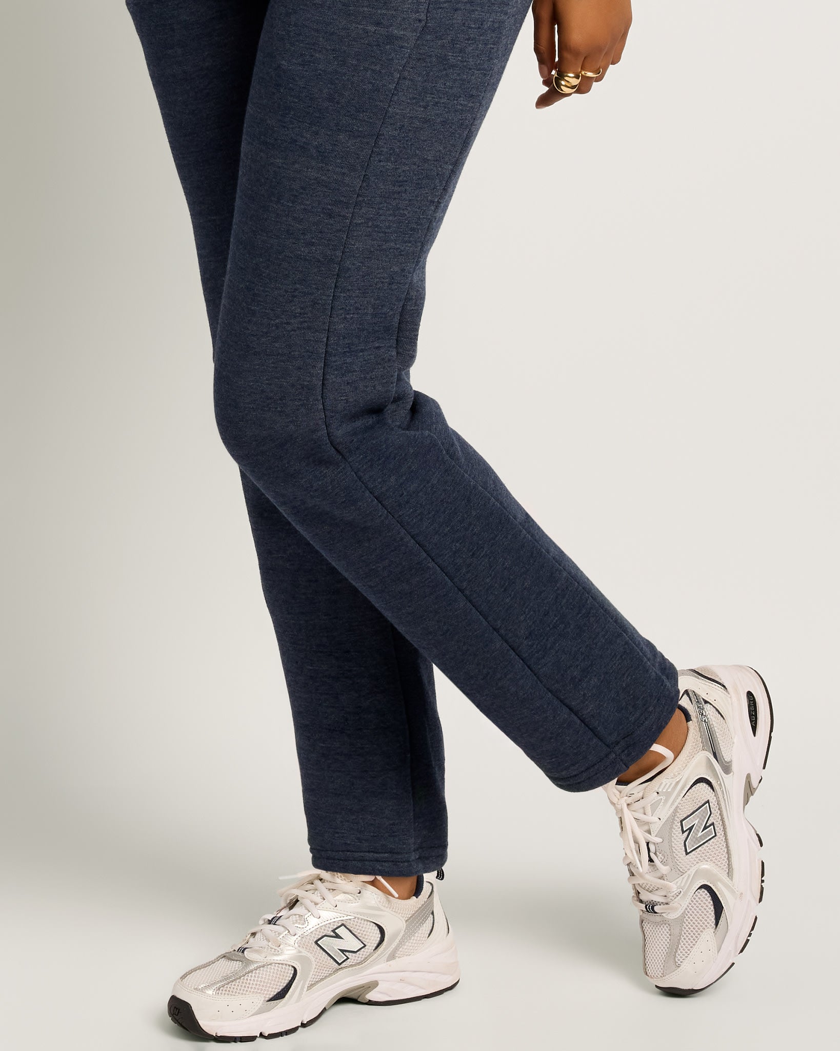 Ink Navy $|& Interval Tri Blend Energize Sweatpant - VOF Front
