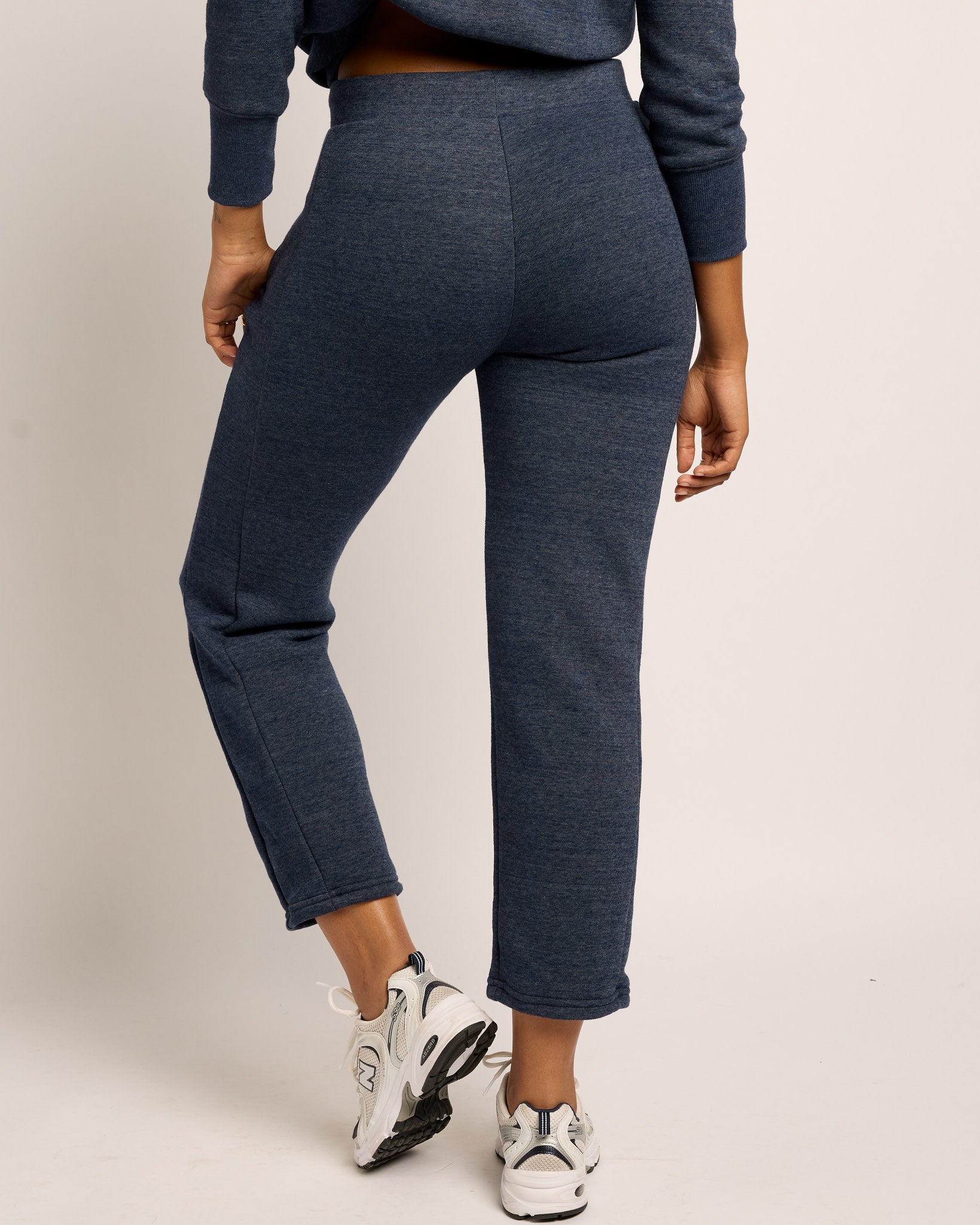 Ink Navy $|& Interval Tri Blend Energize Sweatpant - SOF Back