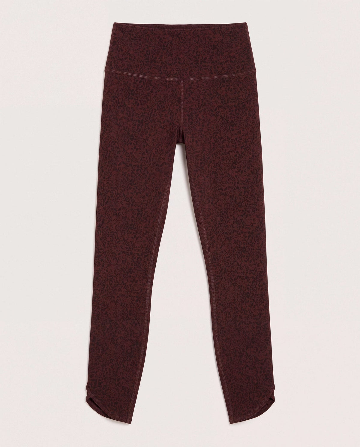 Walnut Leopard Heather $|& Interval FlowHeather Sculpt Prime Legging - Hanger Detail