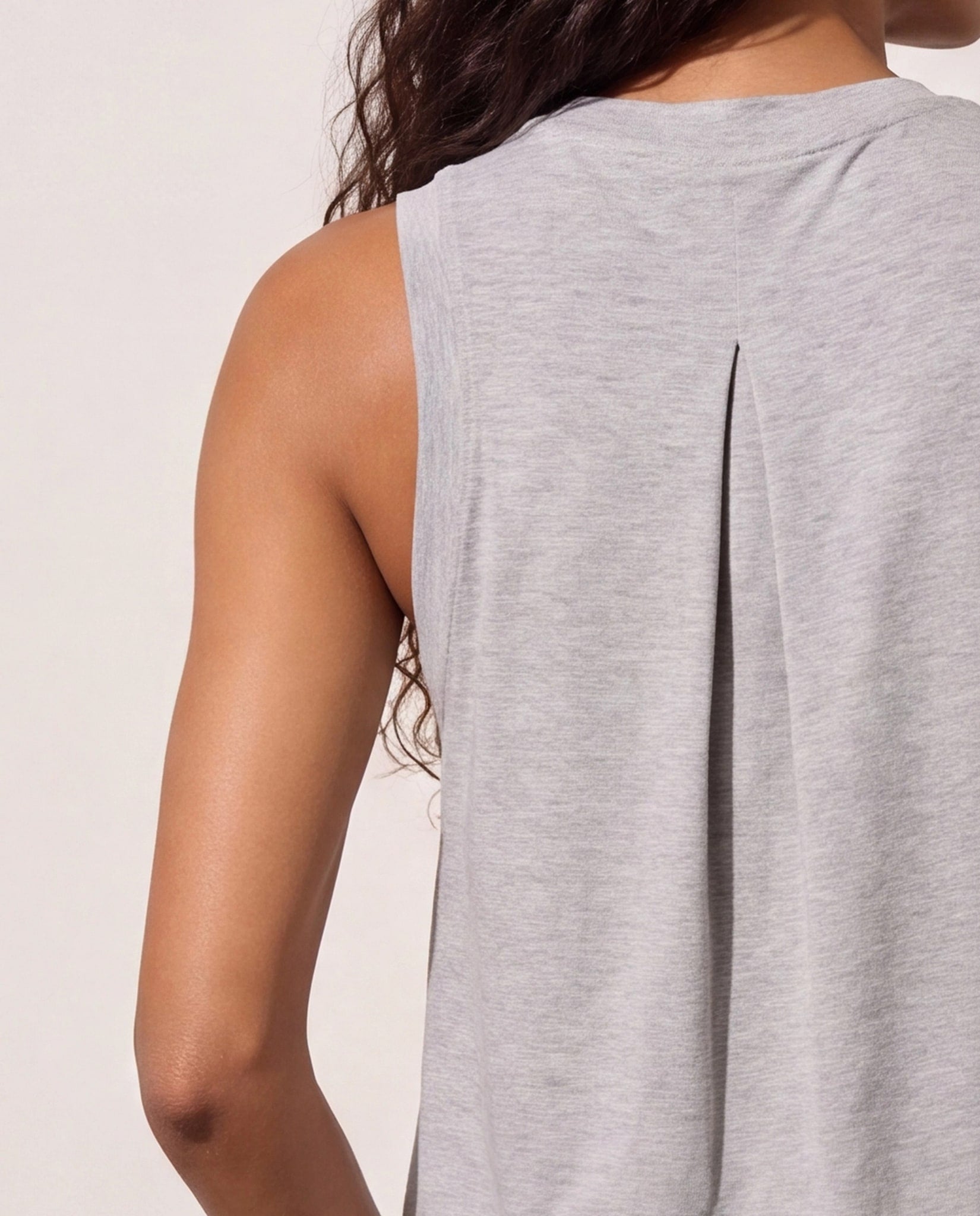 Dove Grey $|& Interval FlowHeather Breeze Focus Tank - SOF Full Front