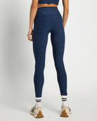 Iris Black $|& Interval FlowHeather Sculpt Pocket Legging - SOF Back