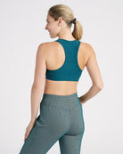 Deep Ocean $|& Interval FlowHeather Sculpt Enhearten Bra - SOF Back