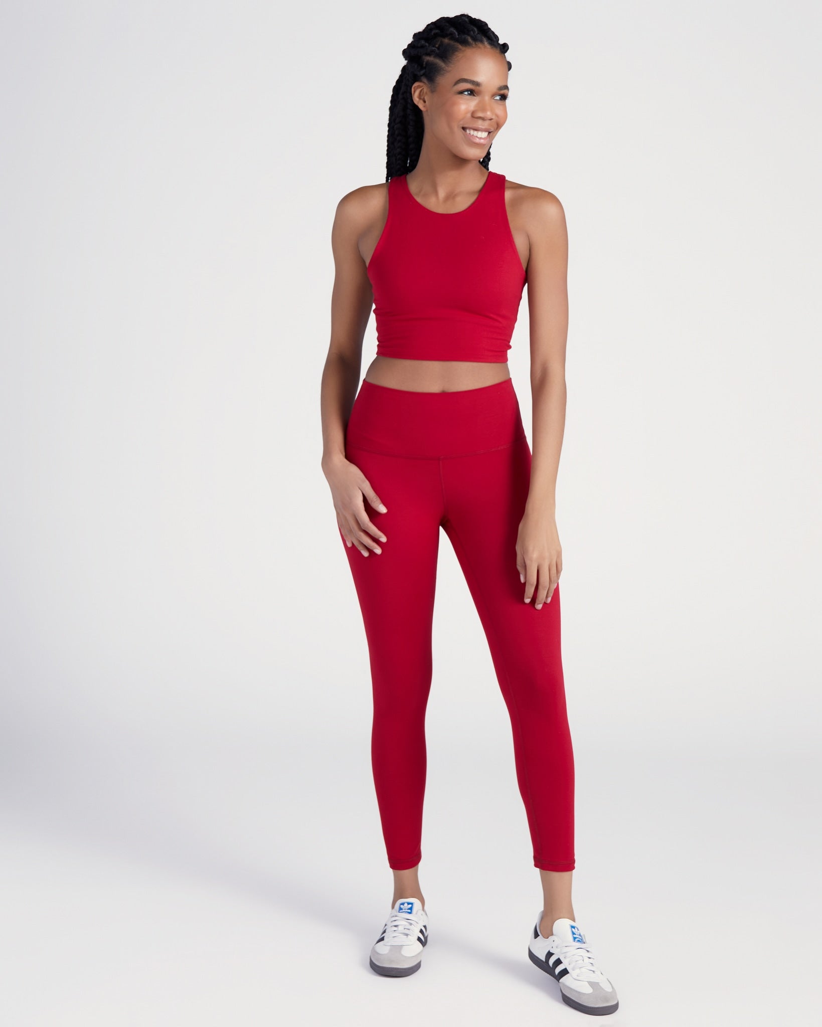 Ruby $|& Interval Recharge Crew Bra - SOF Full Front