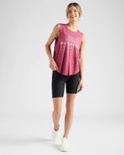 Red Plum $|& Interval Motivated Graphic Tank - SOF Full Front