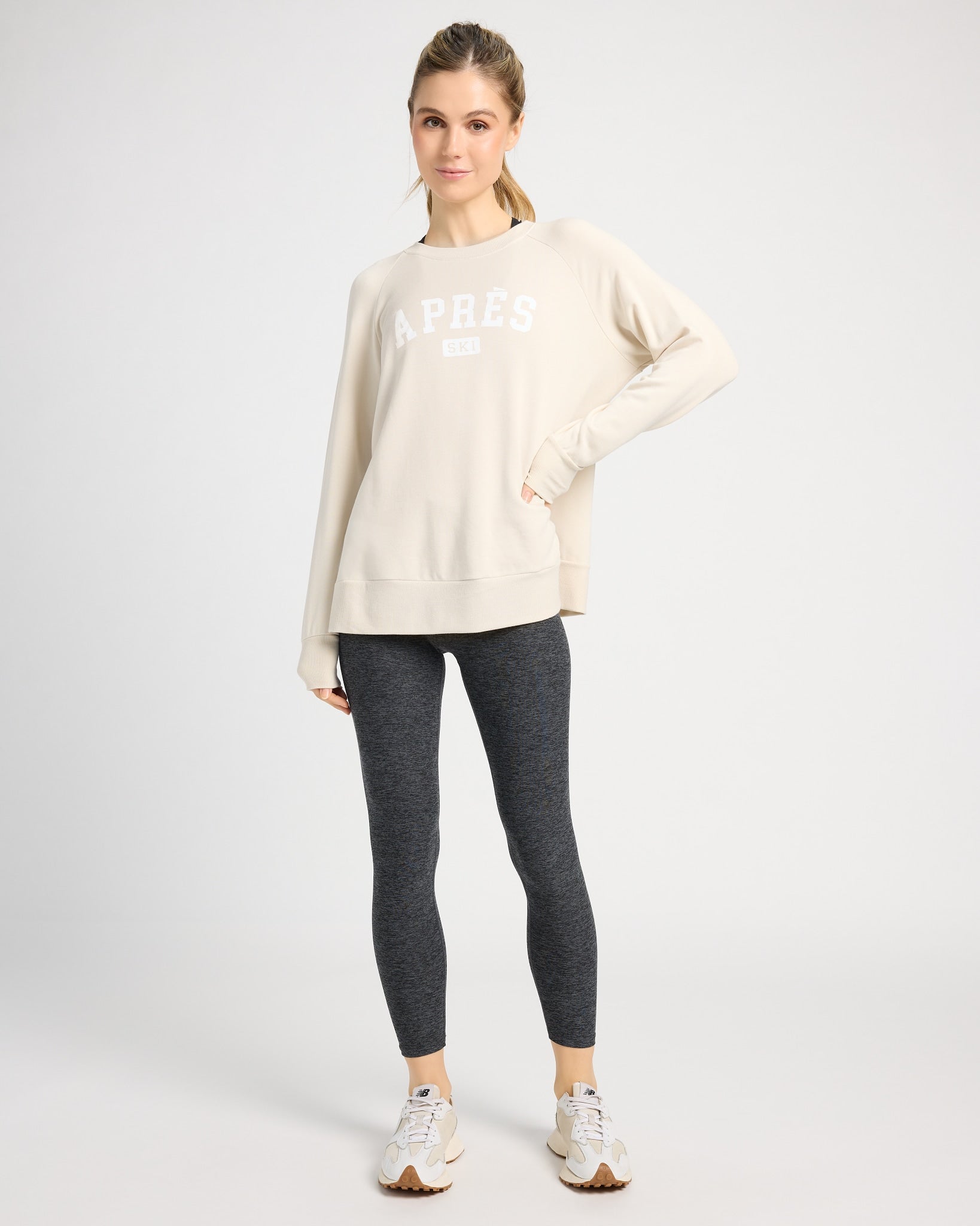 Cream $|& Interval Apres Ski Graphic Sweatshirt - UGC On Fig