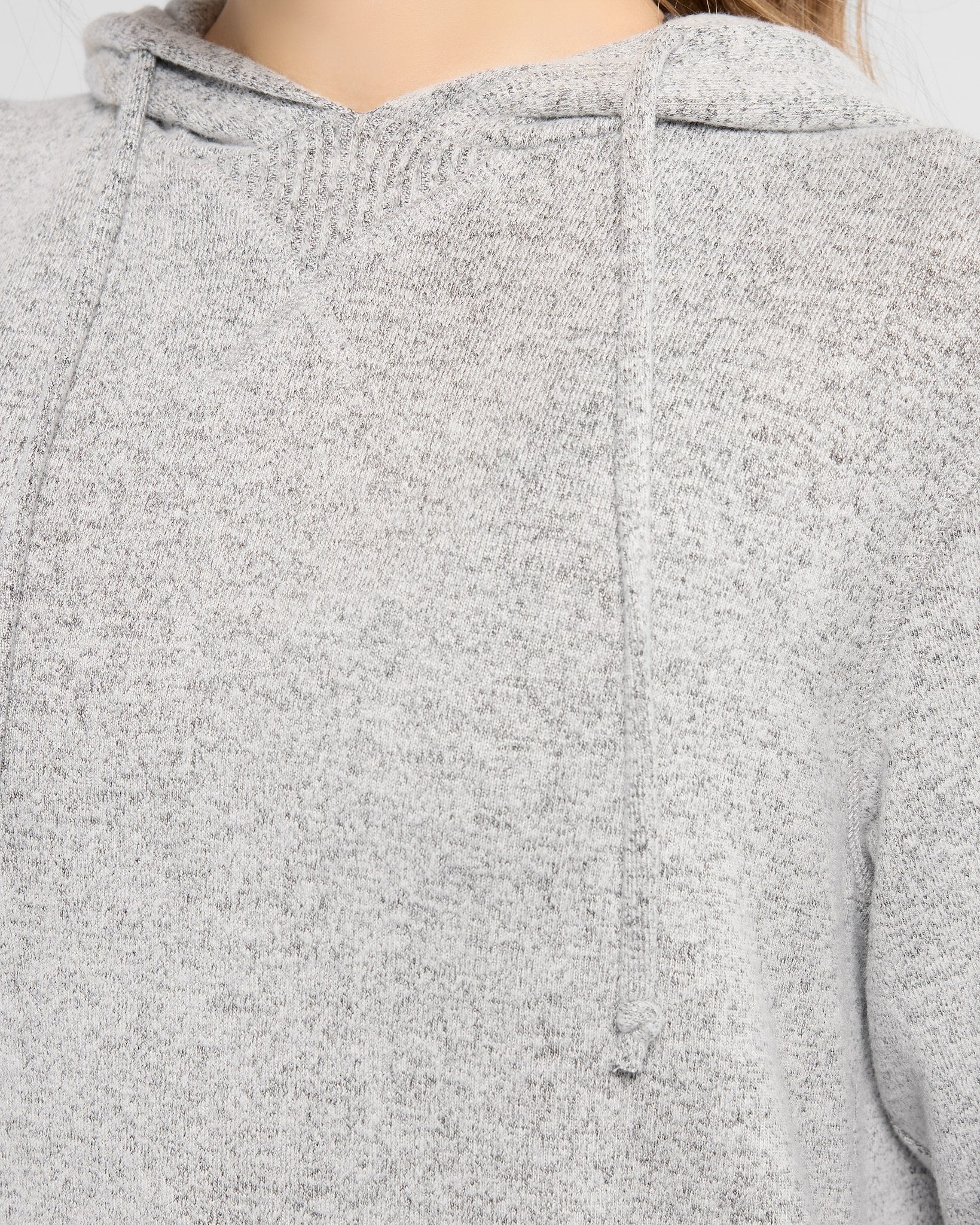 Heather Grey $|& Interval Hacci Hoodie - SOF Full Front