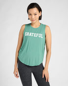 Frosty Spruce $|& Interval Grateful Graphic Tank - SOF Front