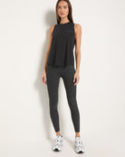 Black $|& Interval Social Club Graphic Tank - UGC On Fig
