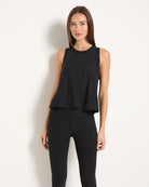 Night Sky Black $|& Interval FlowHeather Breeze Focus Tank - SOF Front