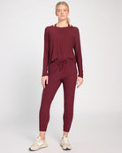 Red Wine $|& Interval FlowHeather Breeze Swift Top - UGC On Fig