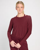 Red Wine $|& Interval FlowHeather Breeze Swift Top - SOF Front