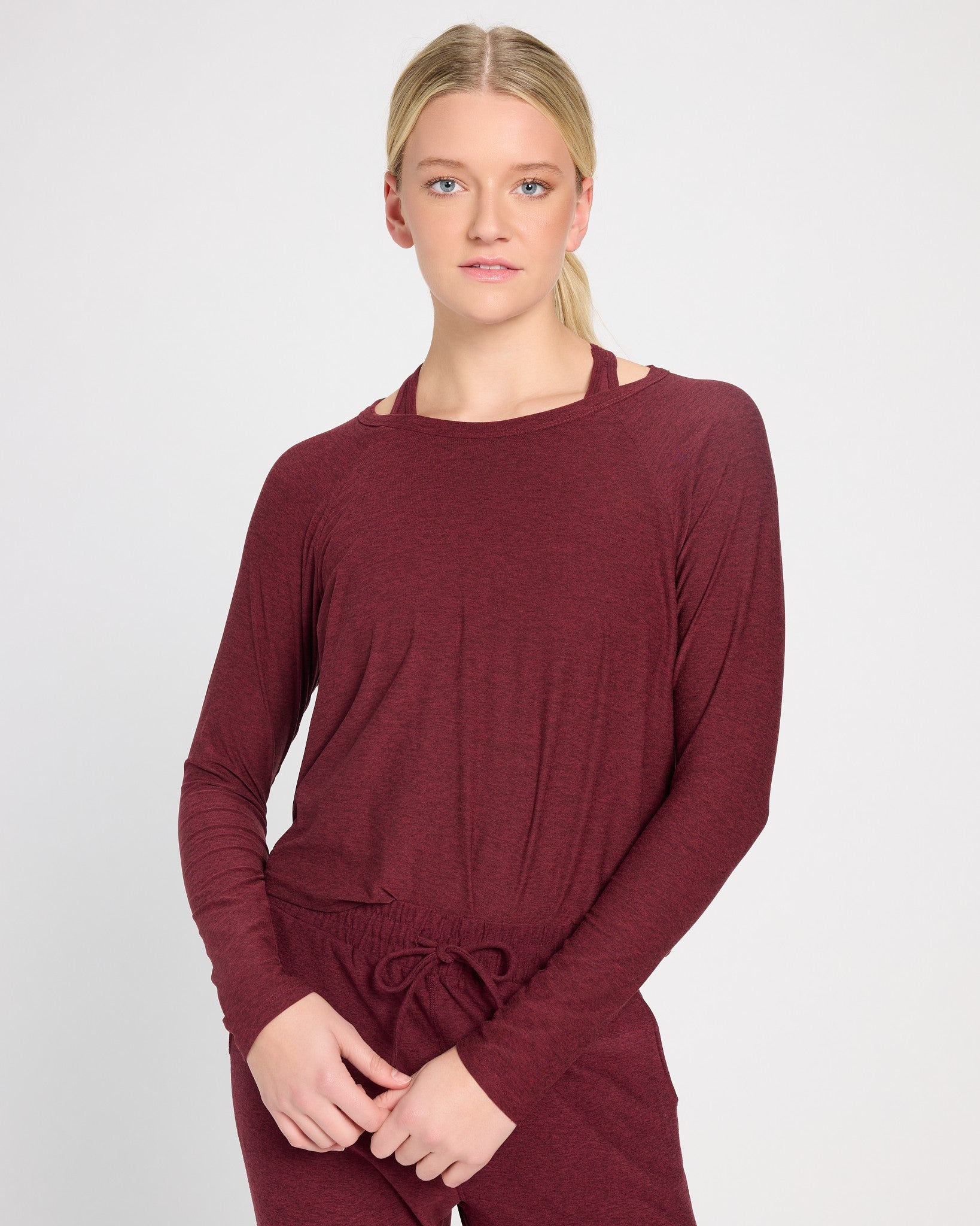 Red Wine $|& Interval FlowHeather Breeze Swift Top - SOF Front