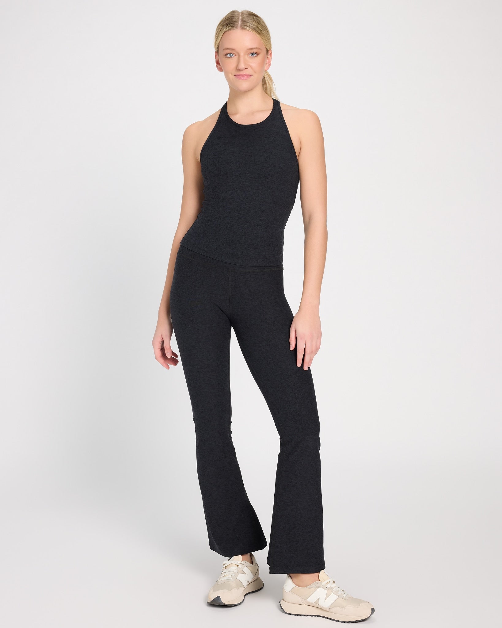 Night Sky Black $|& Interval FlowHeather Sculpt Rise Tank - UGC On Fig