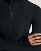 Night Sky Black $|& Interval FlowHeather Drift Endure Hoodie - SOF Full Front