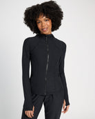 Night Sky Black $|& Interval FlowHeather Drift Endure Hoodie - SOF Front