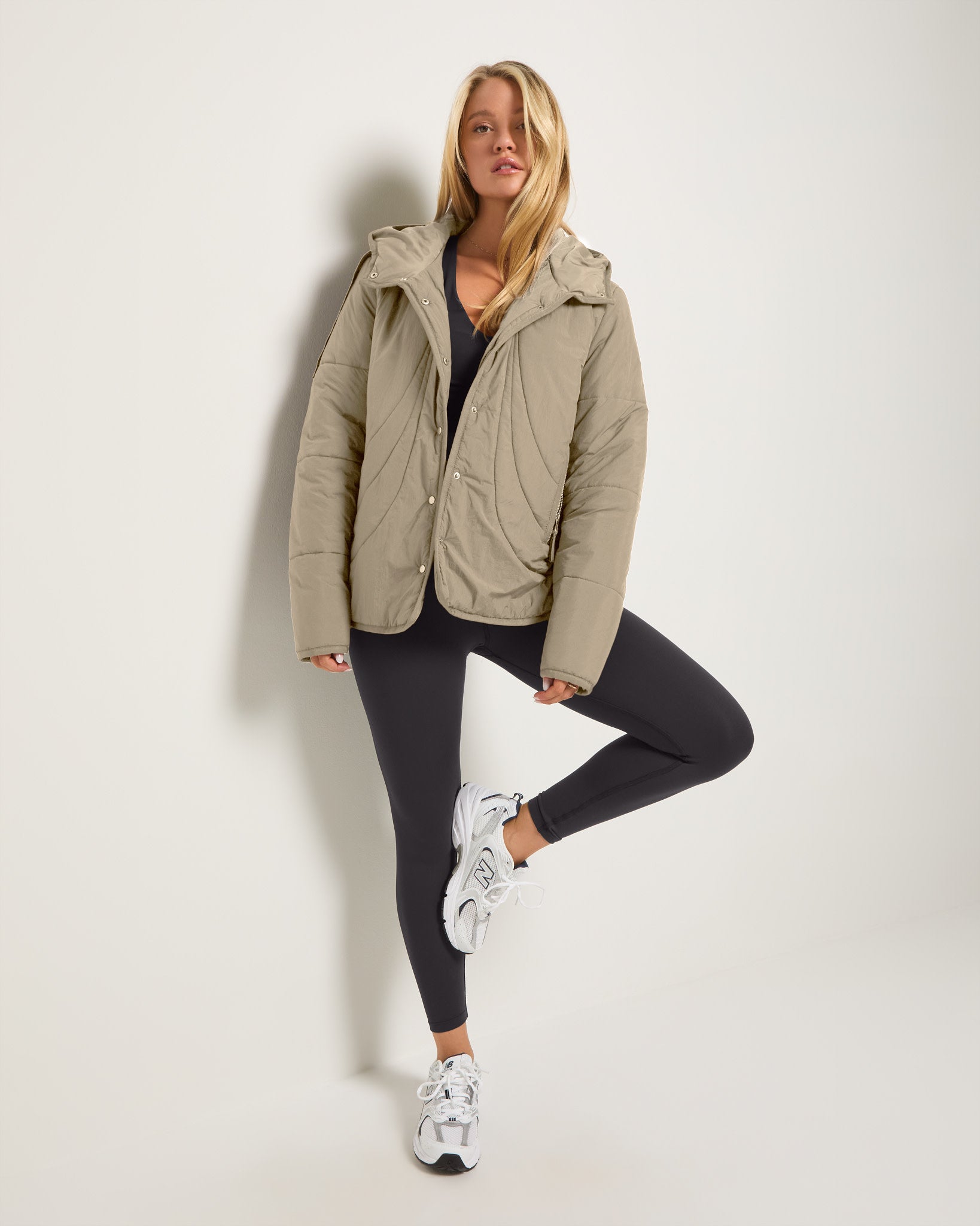 Sand $|& Interval Wayfarer Light Weight Puffer Jacket - UGC On Fig