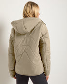 Sand $|& Interval Wayfarer Light Weight Puffer Jacket - SOF Back