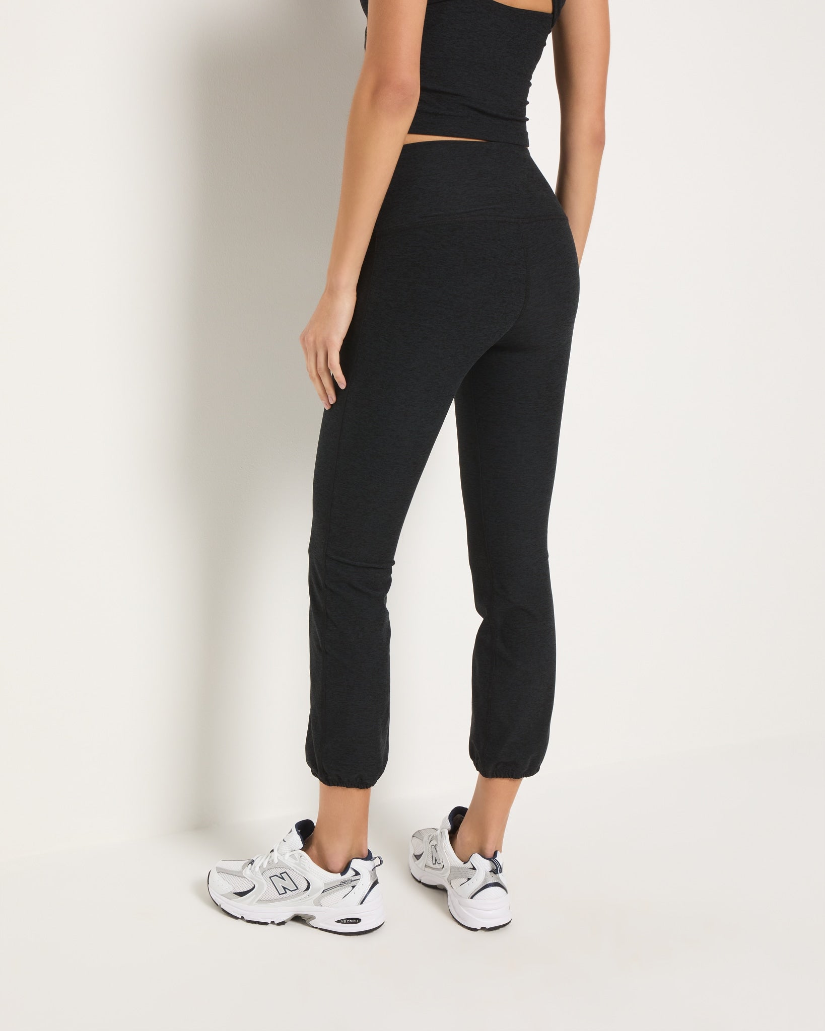 Night Sky Black $|& Interval FlowHeather Sculpt Strike Joggers - SOF Back