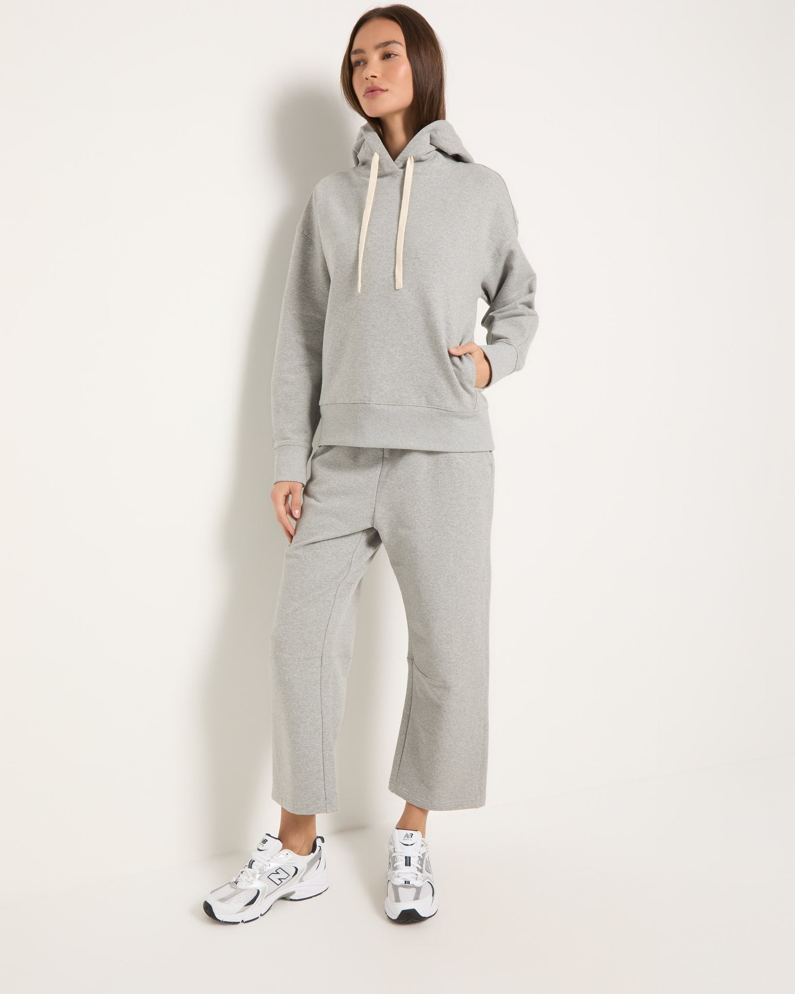 Light Athletic Heather $|& Interval Edge Sweatpants - UGC On Fig