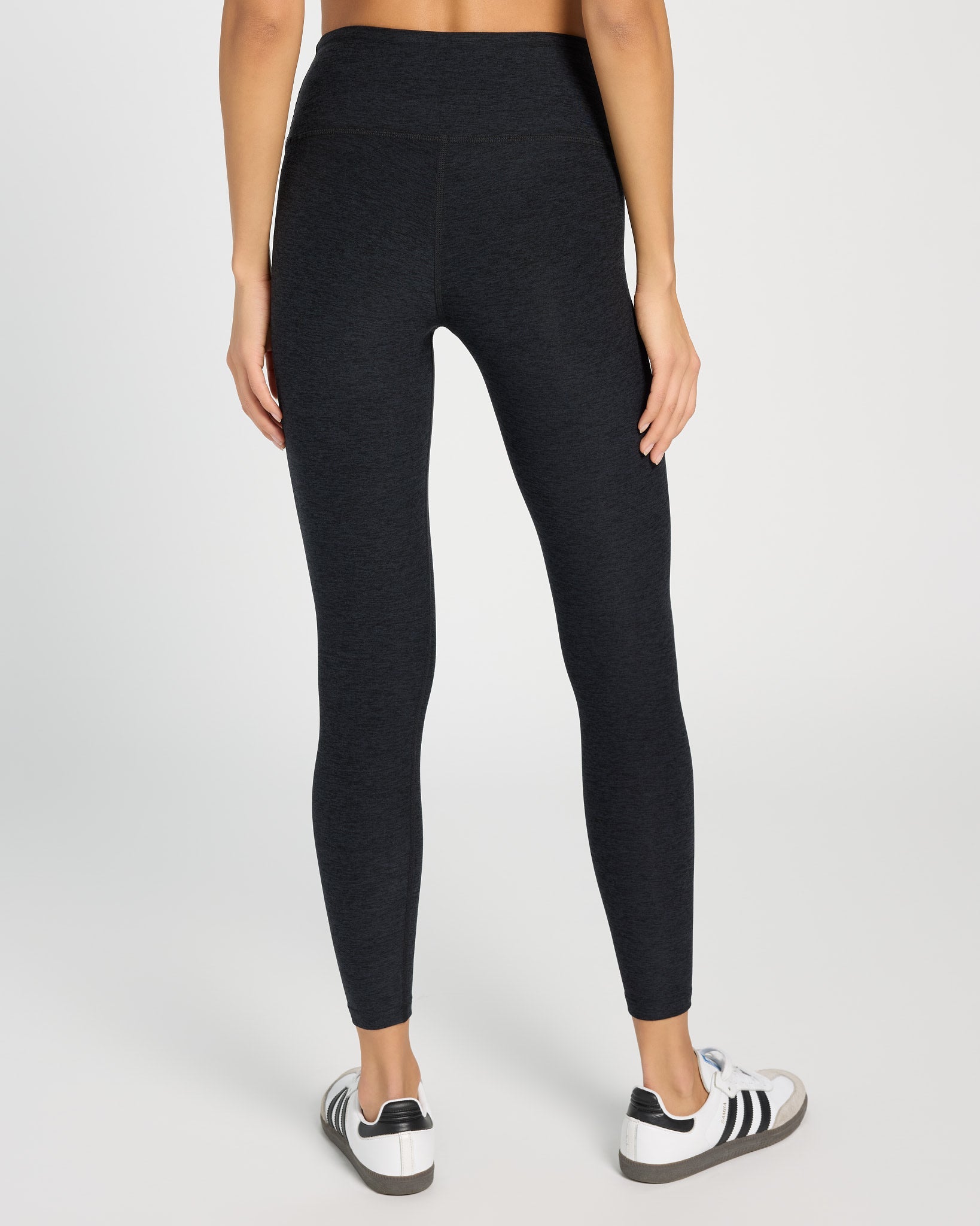 Night Sky Black $|& Interval FlowHeather Sculpt Nexus Legging - SOF Back