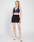 Iris Black $|& Interval FlowHeather Sculpt Star Bra - UGC On Fig