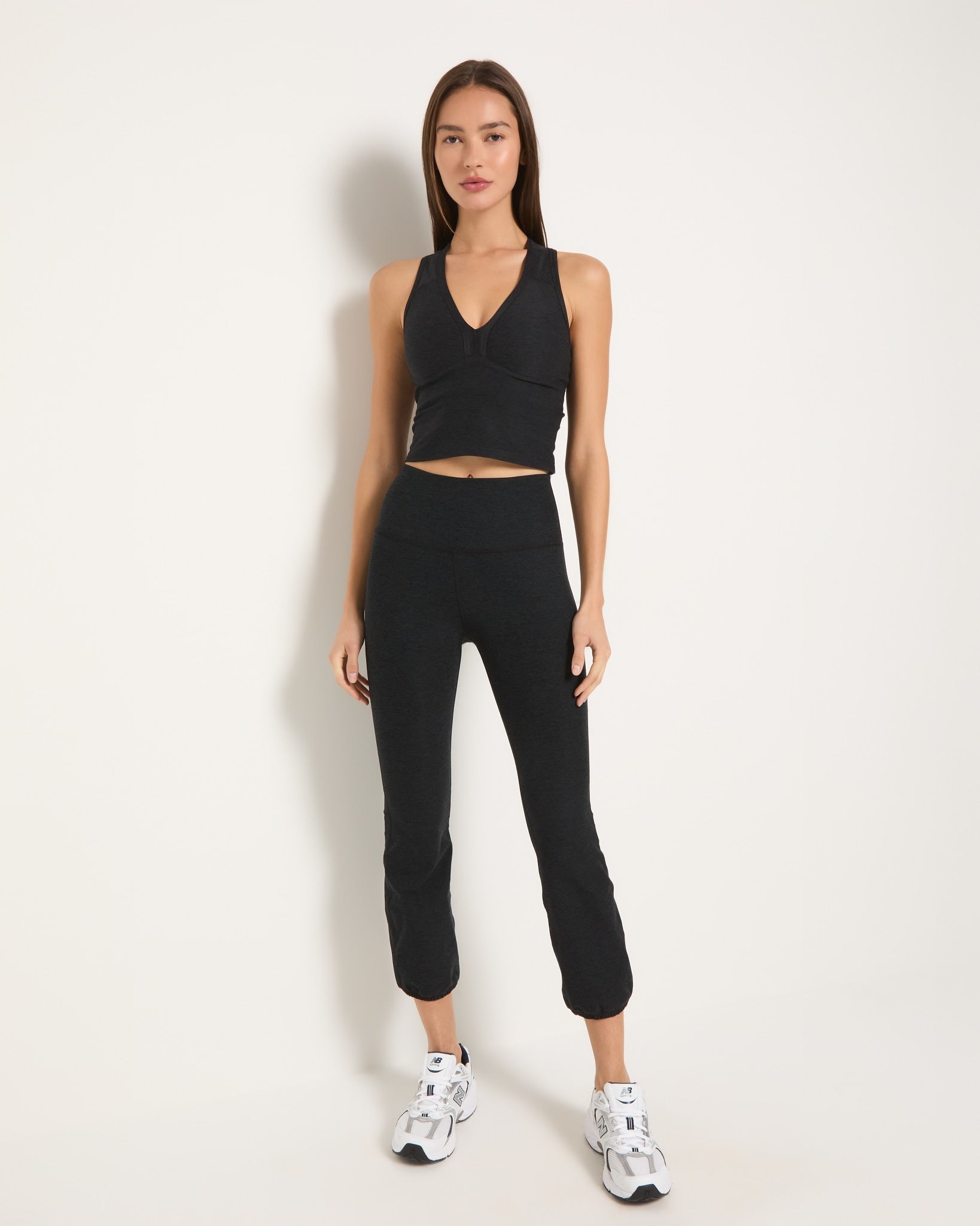 Night Sky Black $|& Interval FlowHeather Sculpt Enhearten Tank - UGC On Fig