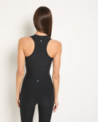 Night Sky Black $|& Interval FlowHeather Sculpt Enhearten Tank - SOF Back